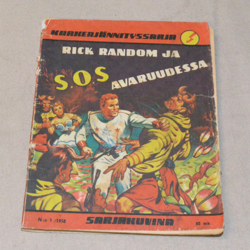 Korkeajännityssarja 01 - 1958 Rick Random ja S.O.S avaruudessa